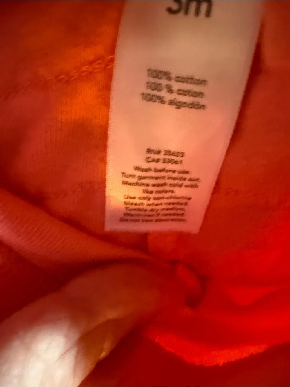Carters, Saddle Designs soft coral